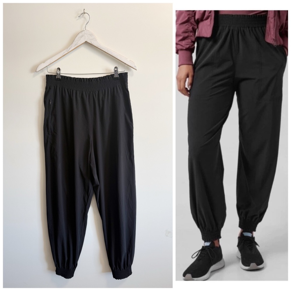 ATHLETA Black Savannah Jogger Pants Women’s 10